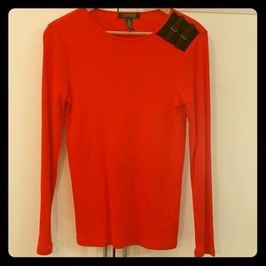 Women's ralph lauren long sleeve size m